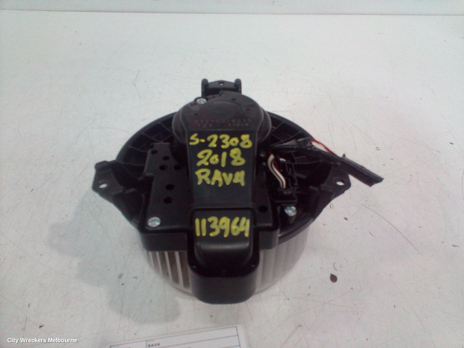 TOYOTA RAV4 HEATER FAN MOTOR, XA40, NON CLIMATE CONTROL TYPE, 2 PIN, 12/2012 - 12/2018 - Image 2