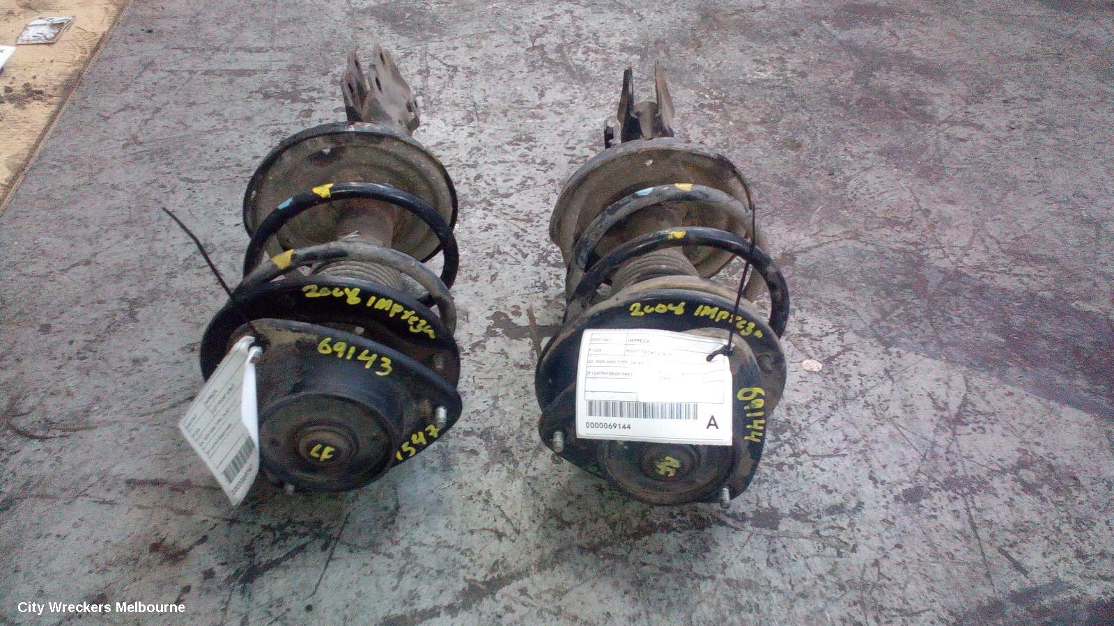 SUBARU IMPREZA RIGHT FRONT STRUT, G3, NON WRX TYPE, 04/2007 - 11/2011 - Image 2