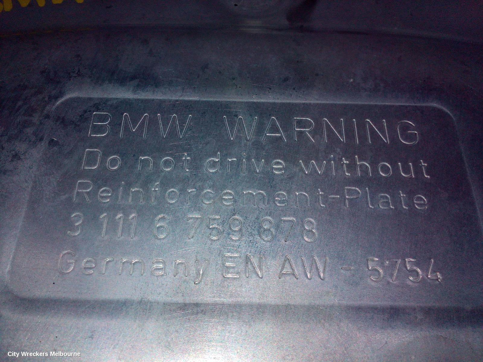 BMW 5 SERIES LOWER ENGINE SPLASH TRAY, E60/E61, 10/2003 - 04/2010 - Image 3