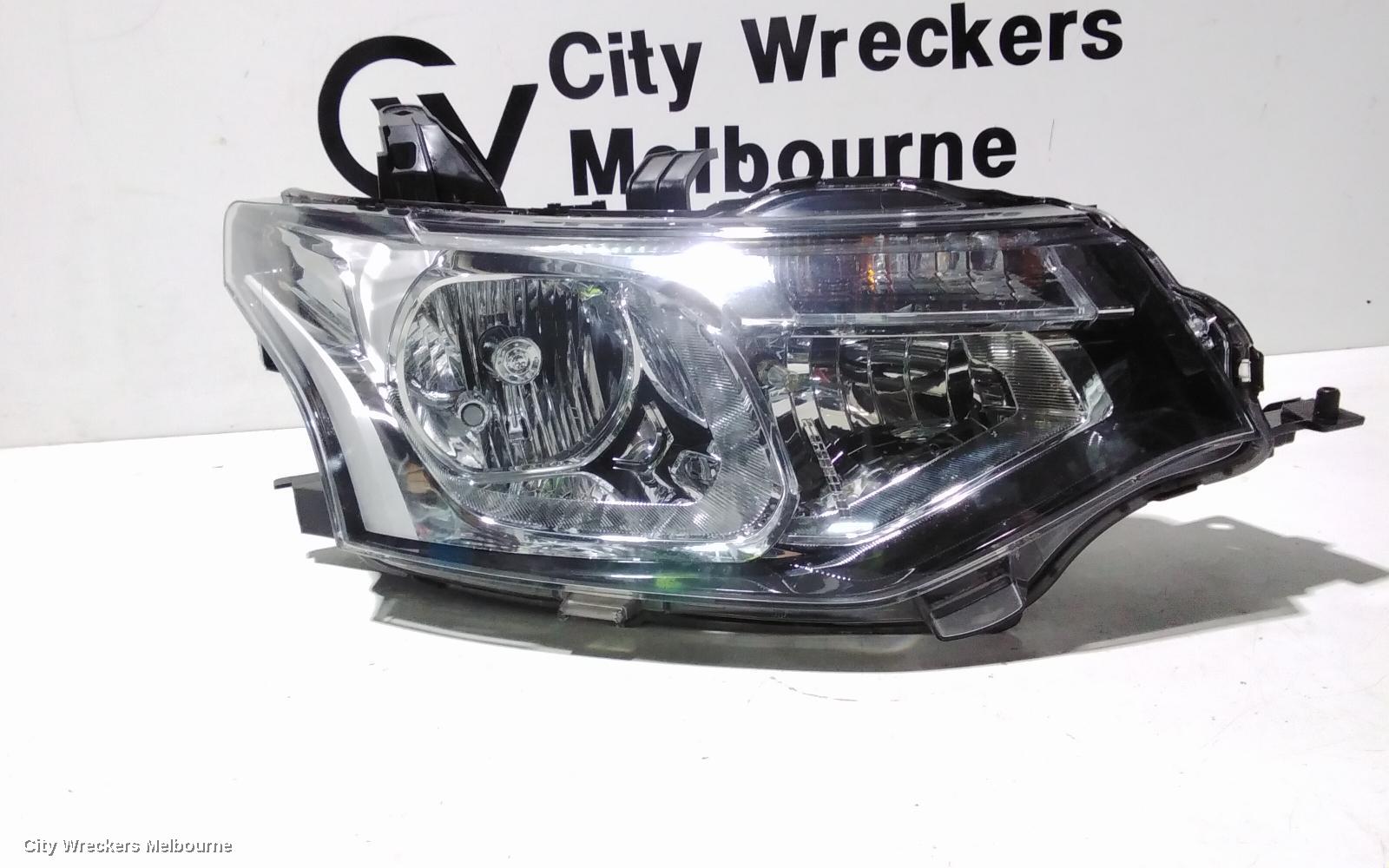 MITSUBISHI OUTLANDER RIGHT HEADLAMP, ZJ, HALOGEN, 10/2012 - 03/2015 - Image 3