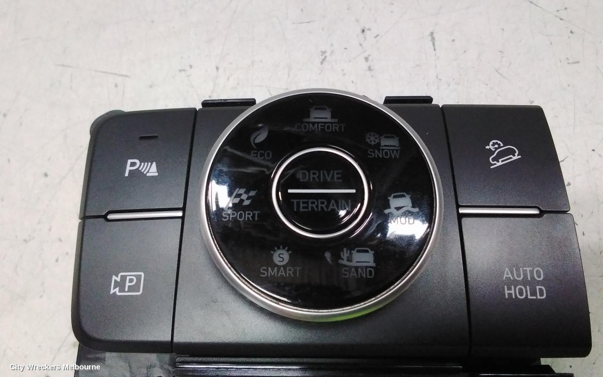 HYUNDAI SANTA FE COMBINATION SWITCH, DRIVE/TERRAIN MODE SWITCH, W/ PARK ASSIST, PARKING CAMERA, HILL DECENT, AUTO HOLD, RH SEAT HEATER & LH SEAT HEATER TYPE, TM, 03/2018 - 10/2023 - Image 2