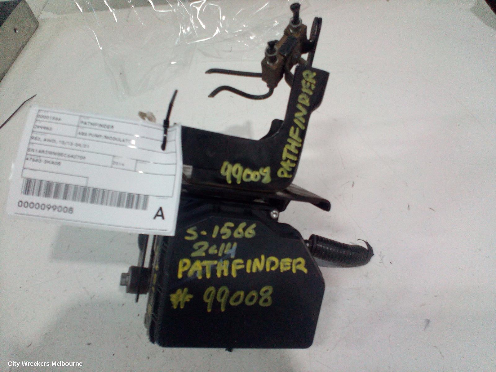 NISSAN PATHFINDER ABS PUMP/MODULATOR, R52, AWD, 06/2013 - 04/2021 - Image 1