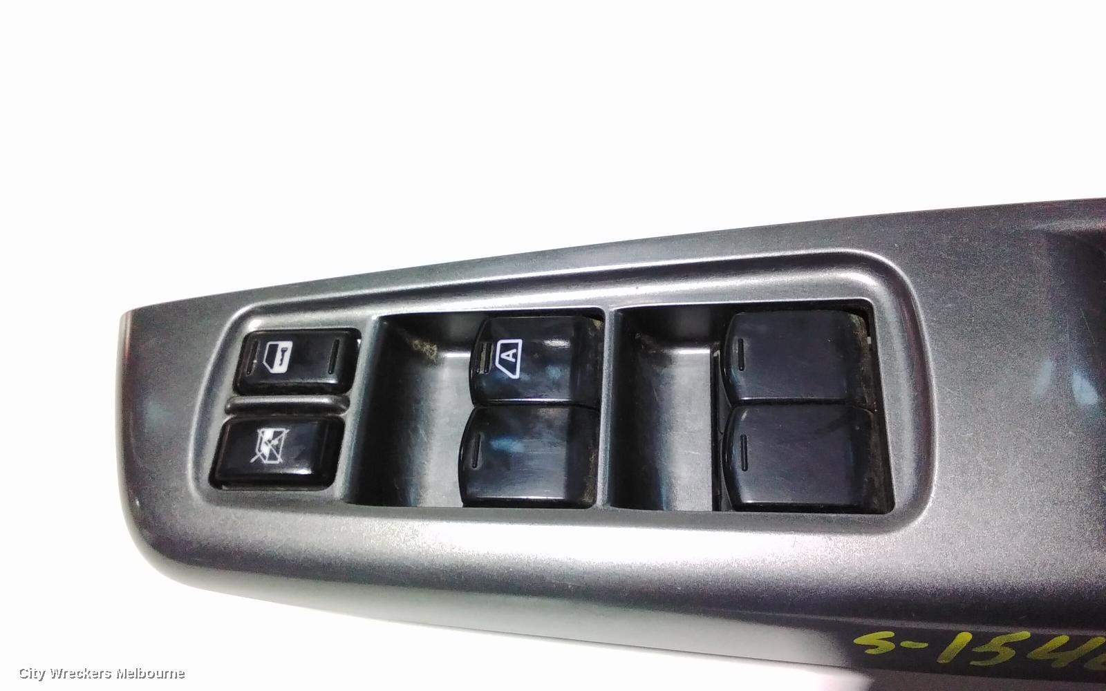SUBARU IMPREZA PWR DR WIND SWITCH, RH FRONT (MASTER SWITCH), F13, G3, 05/2010 - 12/2013 - Image 2