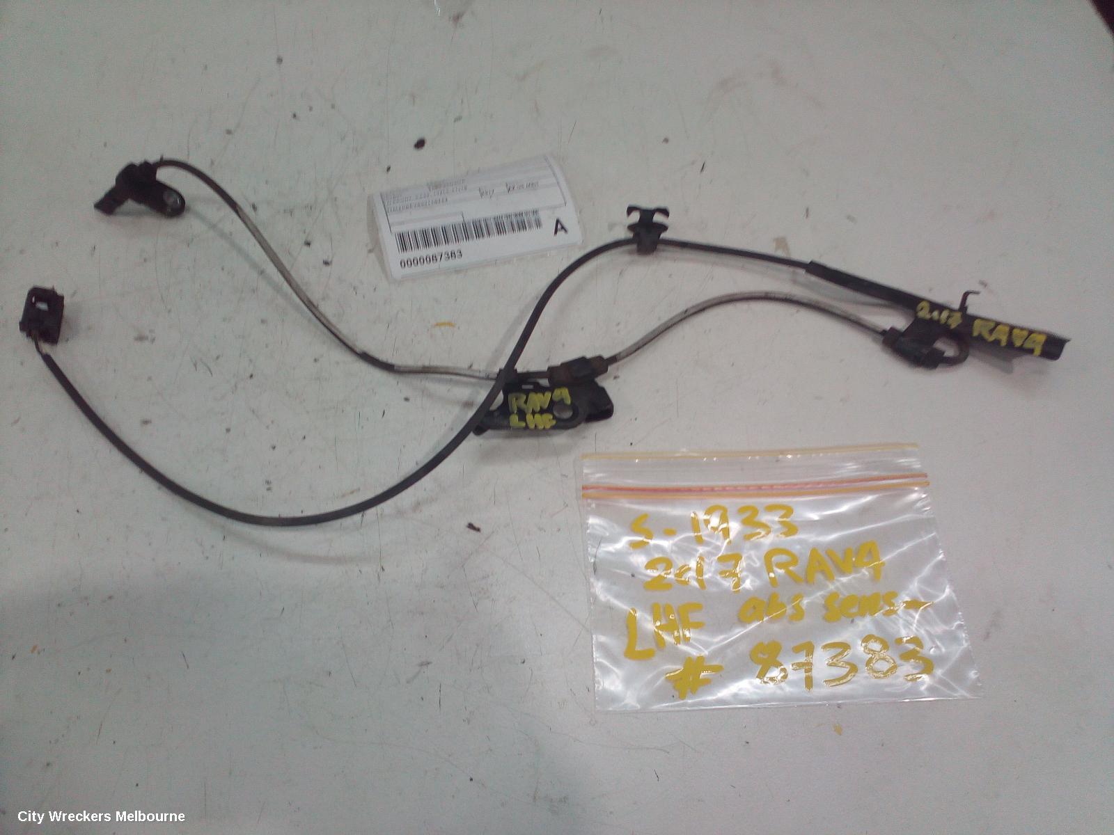 TOYOTA RAV4 ABS SENSOR, LH FRONT, XA40, 12/2012 - 11/2018 - Image 2