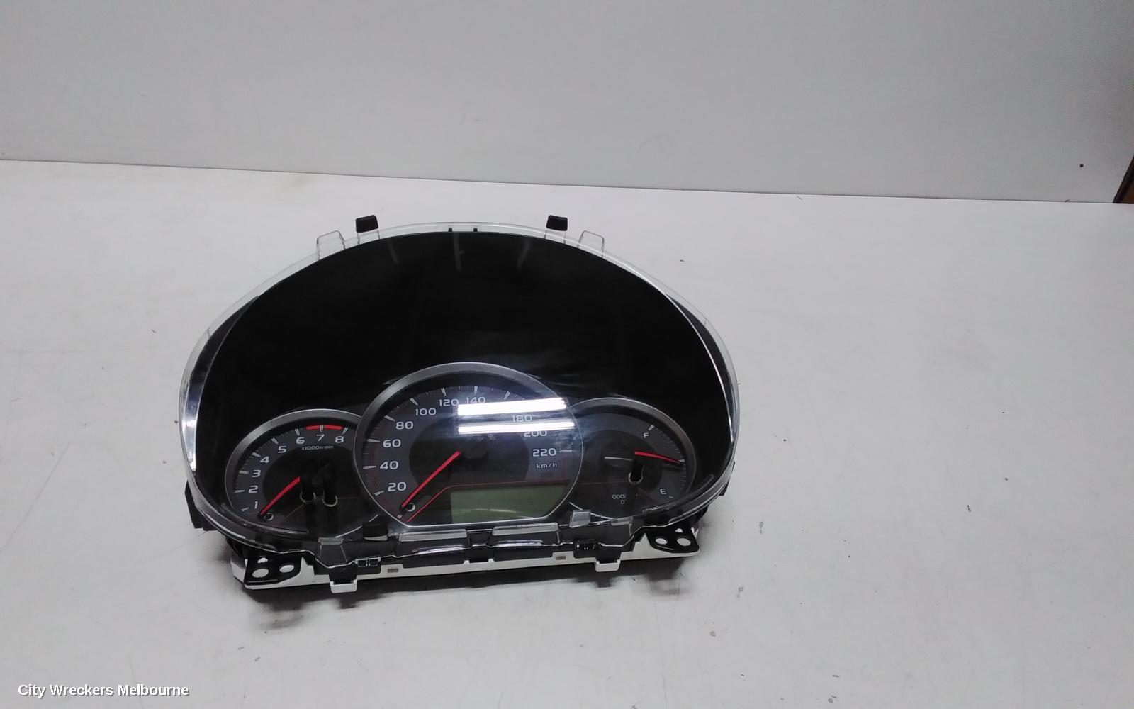 TOYOTA YARIS INSTRUMENT CLUSTER, AUTO T/M, NCP13#, 07/2014 - 12/2019 - Image 1