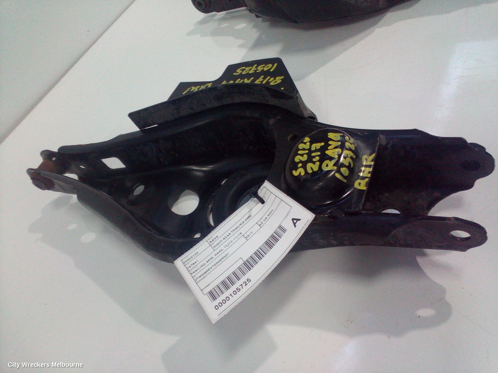 TOYOTA RAV4 RIGHT REAR TRAILING ARM, TRAILING ARM, XA40, 12/2012 - 11/2018 - Image 3