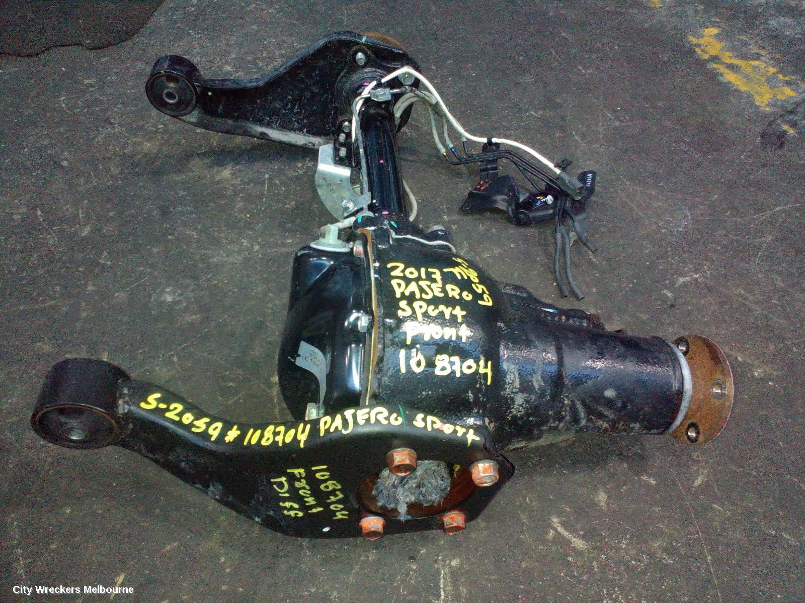 MITSUBISHI PAJERO DIFFERENTIAL CENTRE, FRONT, 2.4, 4N15, QE-QF, PAJERO SPORT, DIESEL, 3.692 RATIO, 10/2015 ONWARDS - Image 1