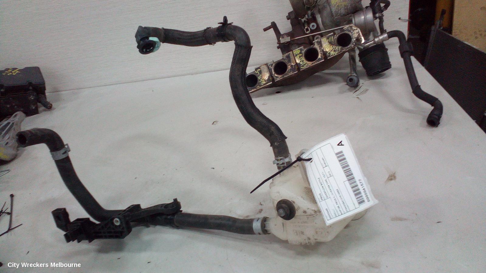 TOYOTA PRIUS OVERFLOW BOTTLE, NHP10R, PRIUS C, INVERTER TYPE, 12/2011 ONWARDS - Image 1