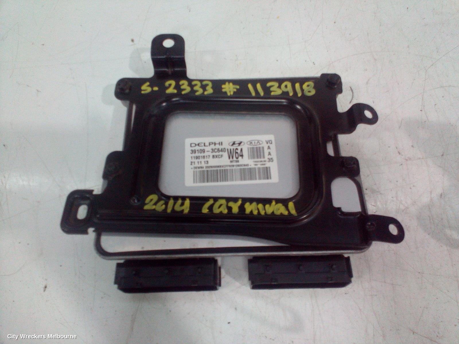 KIA CARNIVAL/GRAND CARNIVAL ECU, ENGINE ECU, 3.5, G6DC, AUTO T/M, ECU ONLY, VQ, 03/2010 - 12/2014 - Image 2