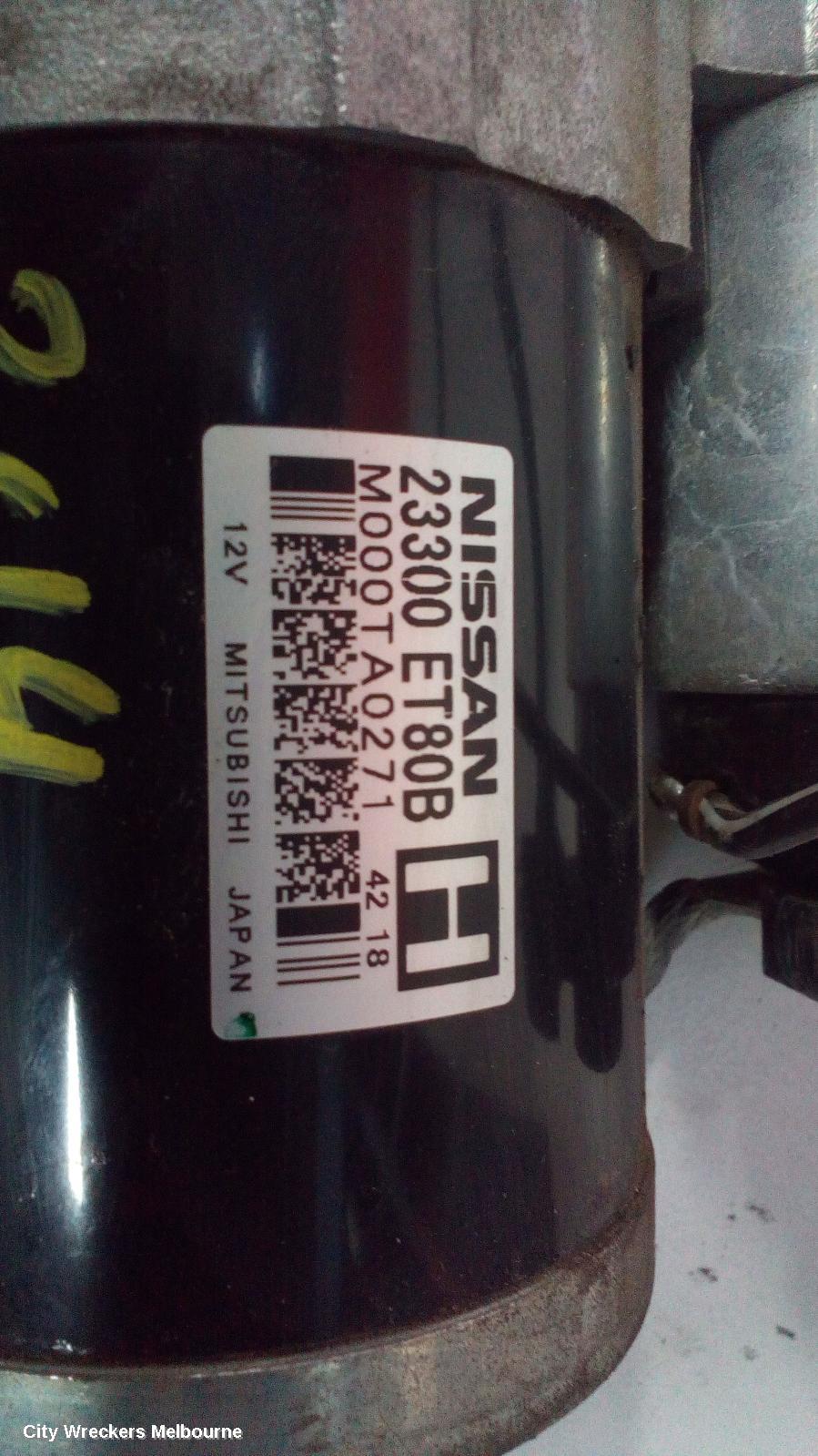 RENAULT KALEOS STARTER, PETROL, 2.5, AUTO T/M, H45, 09/2008 - 04/2016 - Image 1