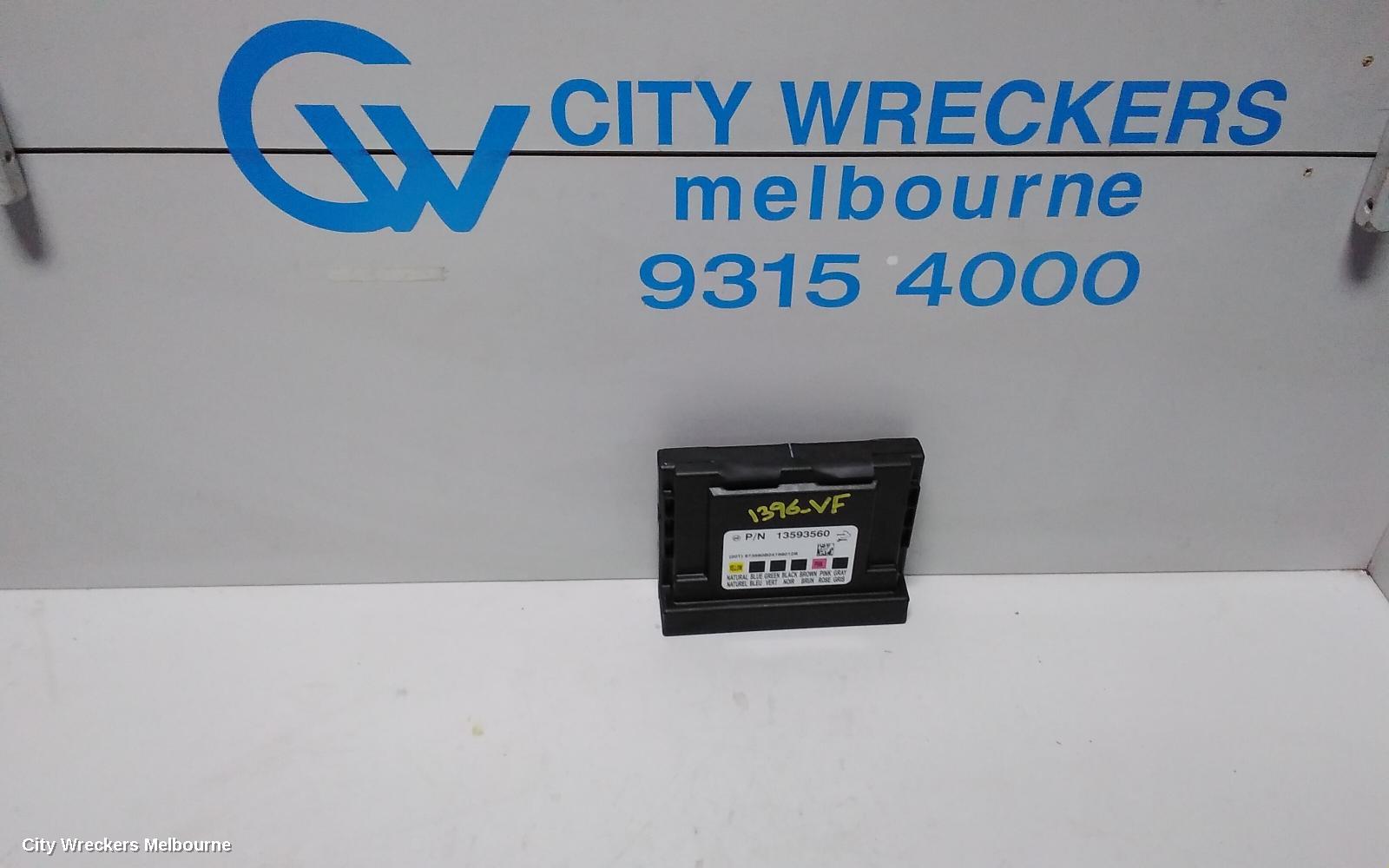 HOLDEN COMMODORE ECU, BCM, P/N 13593560, VF, 05/2013 - 12/2017 - Image 1