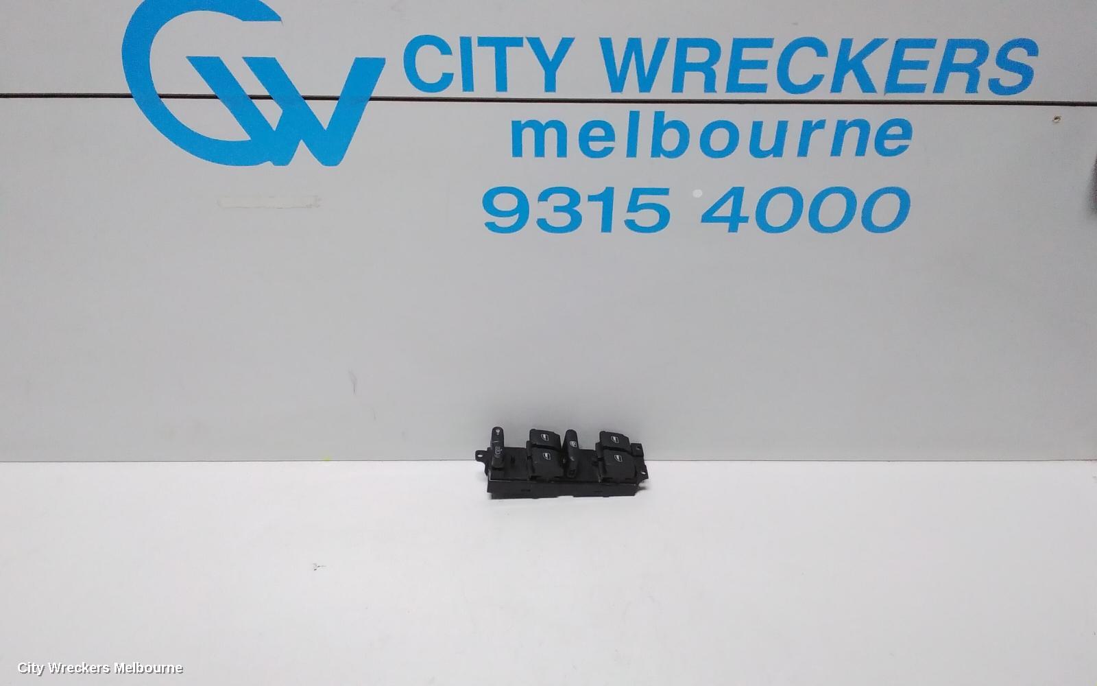 VOLKSWAGEN PASSAT PWR DR WIND SWITCH, RH FRONT (MASTER SWITCH), 3B/GP, 03/1997 - 11/2005 - Image 1
