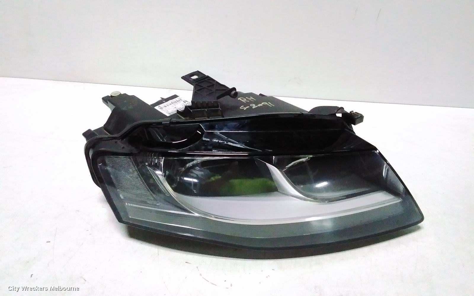 AUDI A4 RIGHT HEADLAMP, B8 8K, HALOGEN TYPE, 02/2008 - 06/2012 - Image 1