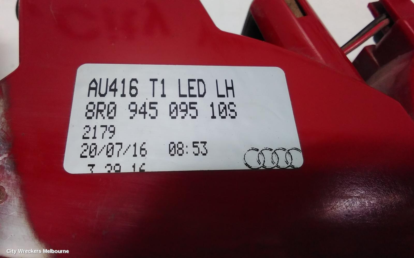 AUDI Q5 LEFT TAILLIGHT, IN BUMPER, 8R, 03/2009 - 01/2017 - Image 3