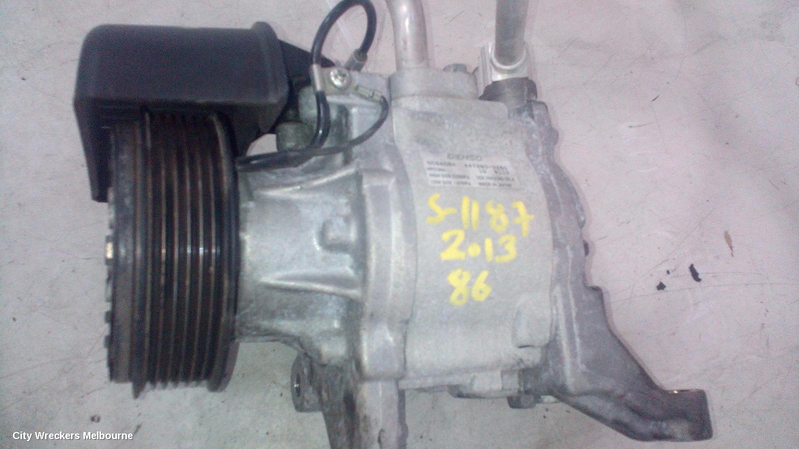 TOYOTA 86 A/C COMPRESSOR, ZN6, 2.0, FA20, WHITE LABEL TYPE, 04/2012 - 09/2021 - Image 2