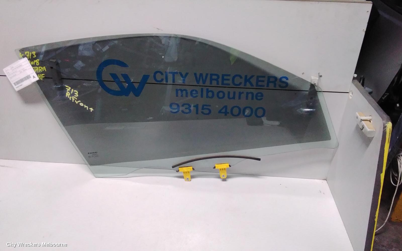 SUZUKI VITARA RIGHT FRONT DOOR WINDOW, VITARA, LY (VIN TSM), 06/2015 ONWARDS - Image 1