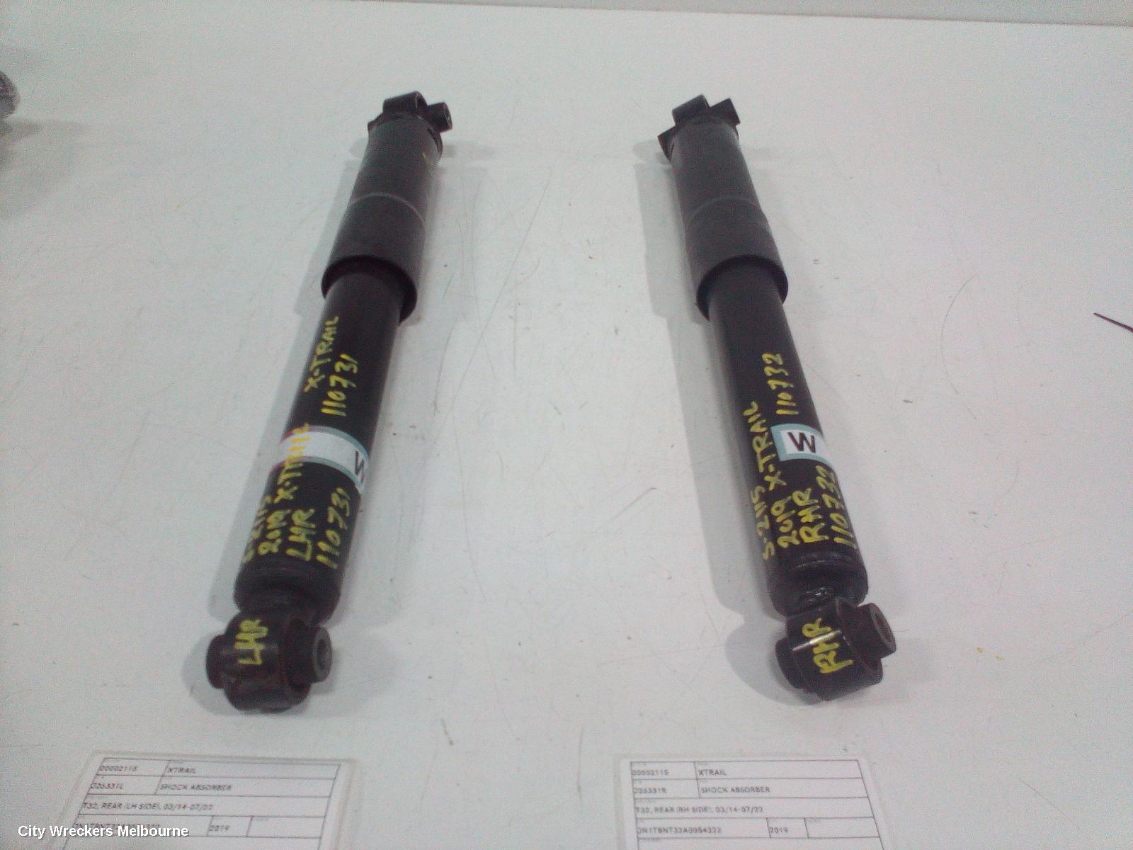 NISSAN XTRAIL SHOCK ABSORBER, T32, REAR (RH SIDE), 03/2014 - 07/2022 - Image 3