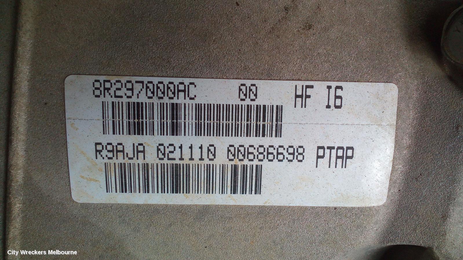FORD TERRITORY TRANS/GEARBOX, AUTO, RWD, PETROL, 4.0, ZF 6HP26, SZ MKI, 04/2011 - 10/2014 - Image 1
