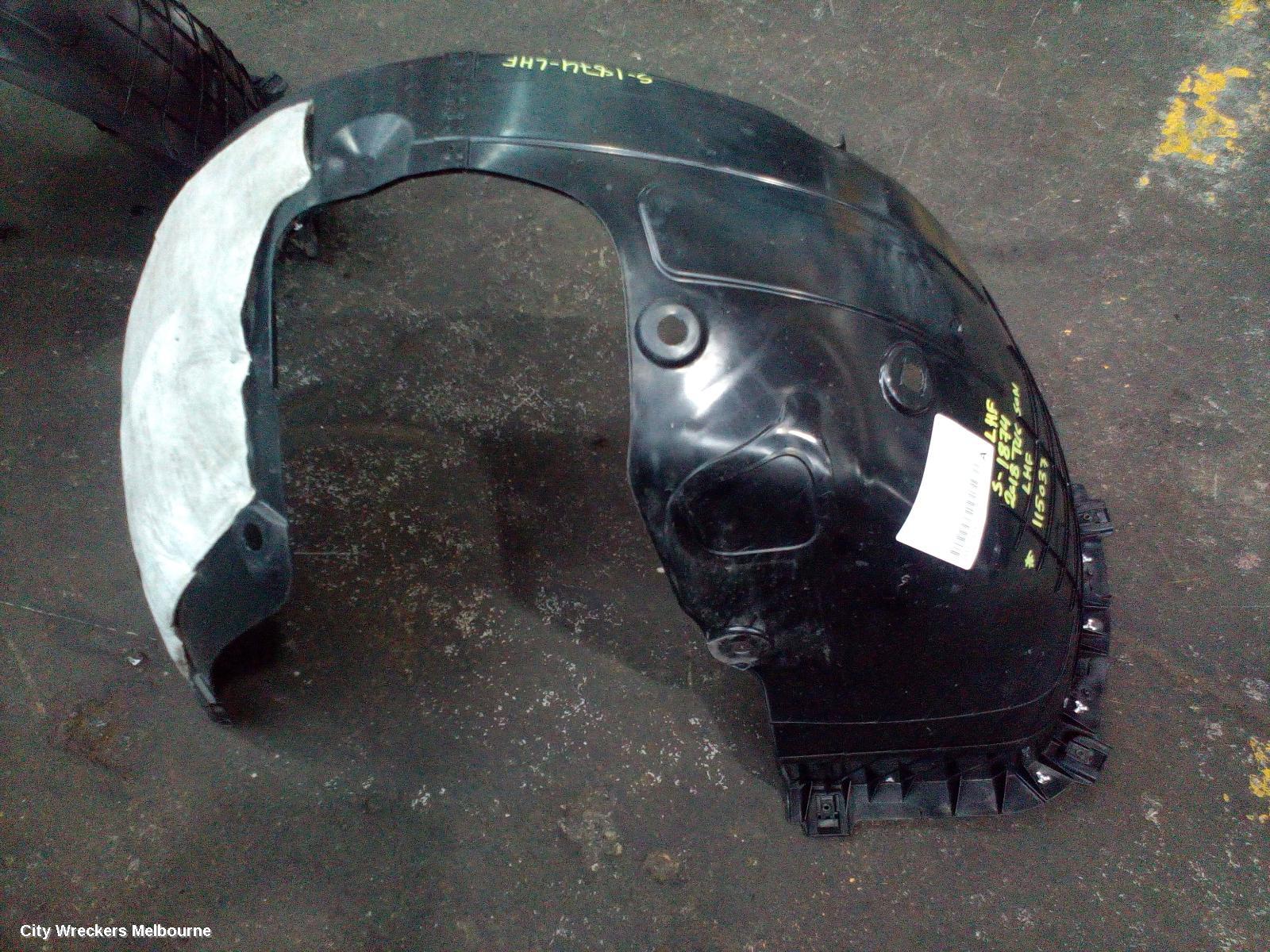 HYUNDAI TUCSON LEFT GUARD LINER, FRONT, TL, KOREAN BUILT (VIN KMHJ), 07/2015 - 06/2018 - Image 2