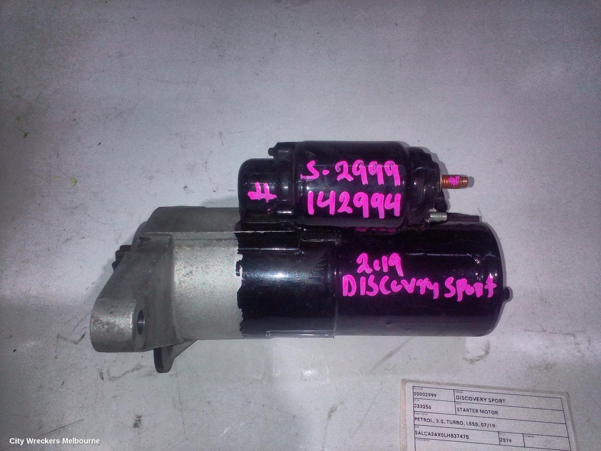 LAND ROVER DISCOVERY SPORT STARTER, PETROL, 2.0, TURBO, L550, 07/2019 ONWARDS - Image 3