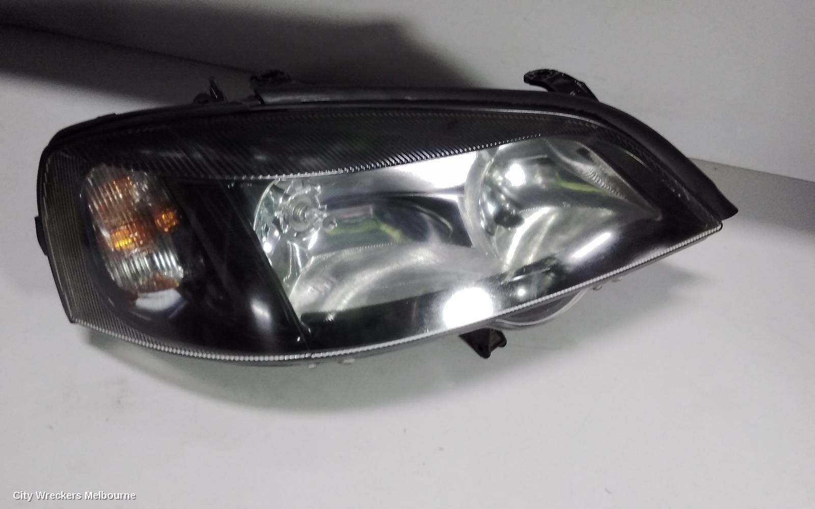 HOLDEN ASTRA RIGHT HEADLAMP, TS, BLACK, INSERT TYPE, 09/1998 - 10/2006 - Image 2