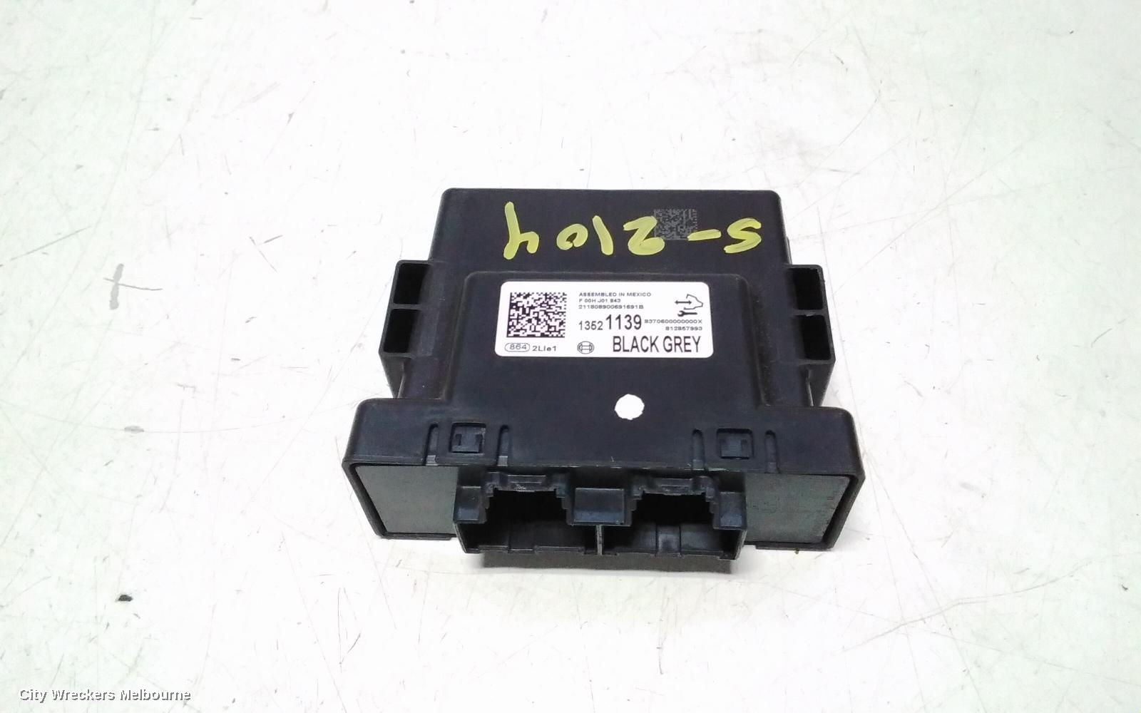 HOLDEN EQUINOX, EQ, 09/2017 - 12/2020, PARK ASSIST CONTROL COMPUTER MODULE 13521139: 116047 - Image 1