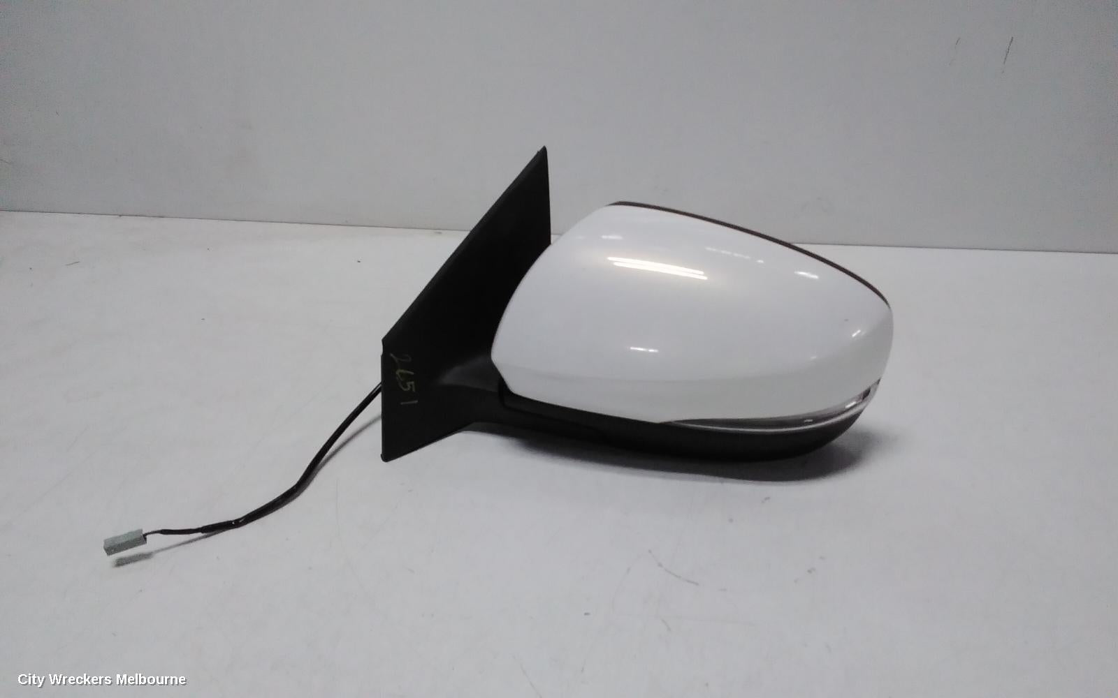 MAZDA CX9 LEFT DOOR MIRROR, TB, W/ BLINDSPOT MONITORING TYPE, 10/2012 - 12/2015 - Image 1