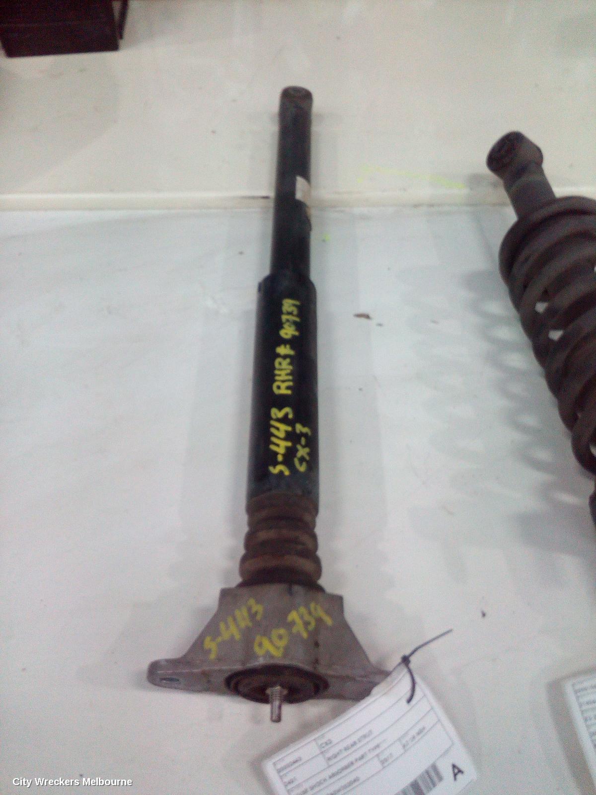 MAZDA CX3 RIGHT REAR STRUT, ***USE SHOCK ABSORBER PART TYPE*** - Image 1