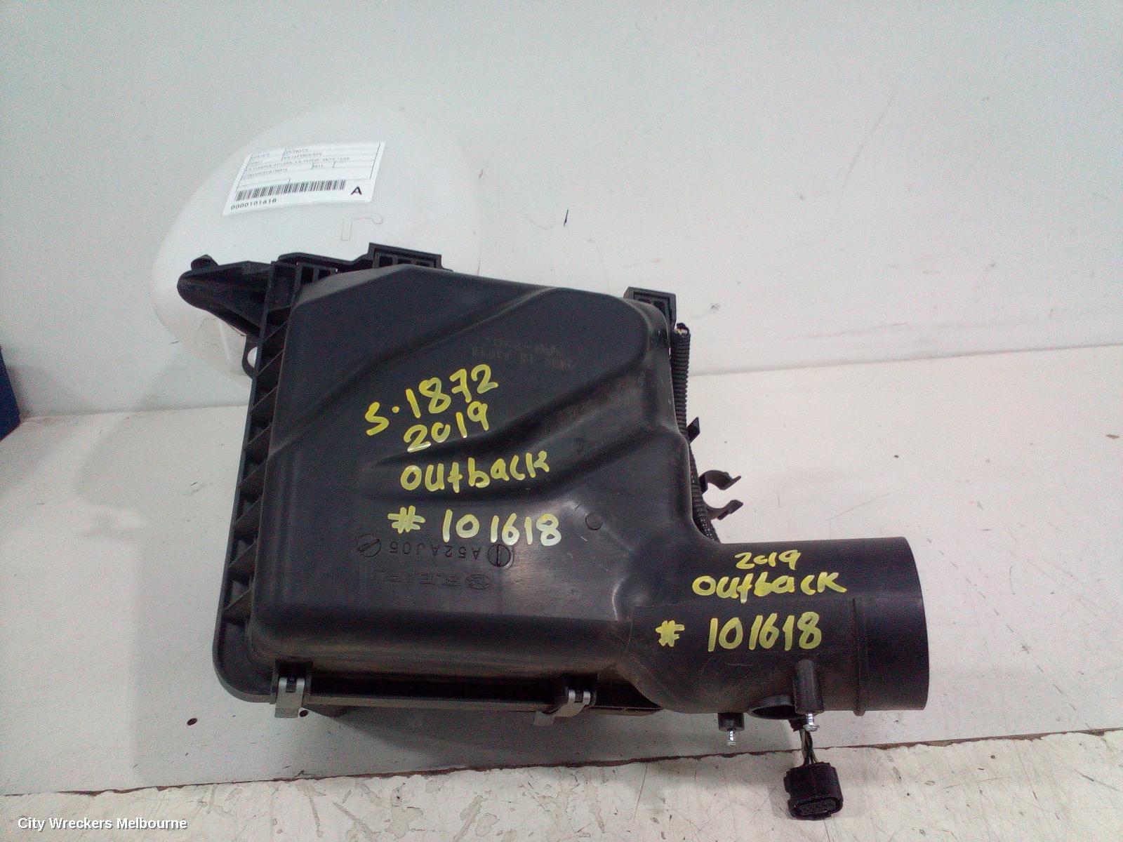 SUBARU OUTBACK AIR CLEANER/BOX, AIR CLEANER, 6TH GEN, 2.5, PETROL, 08/2014 - 12/2020 - Image 1