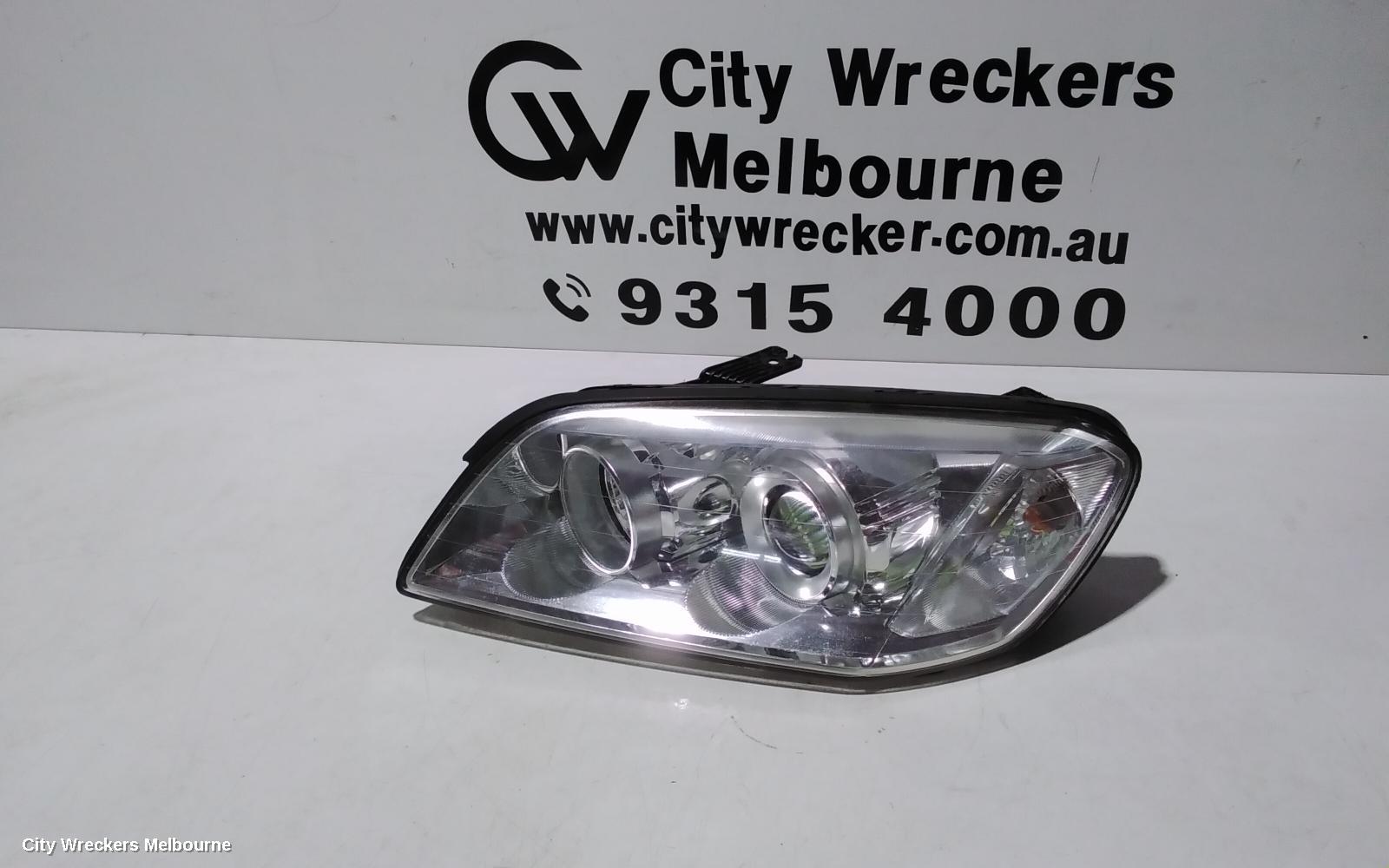 HOLDEN CAPTIVA LEFT HEADLAMP, CG, CX/LX/SX/CAPTIVA 7 (4TH VIN = C), CHROME INNER TYPE, 09/2006 - 02/2011 - Image 1