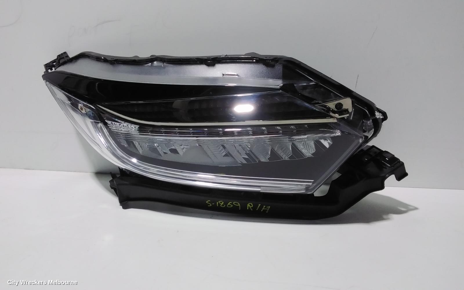 HONDA HRV RIGHT HEADLAMP, RU5, VTI-S/RS/VTI-LX, LED TYPE, 07/2018 - 10/2021 - Image 2