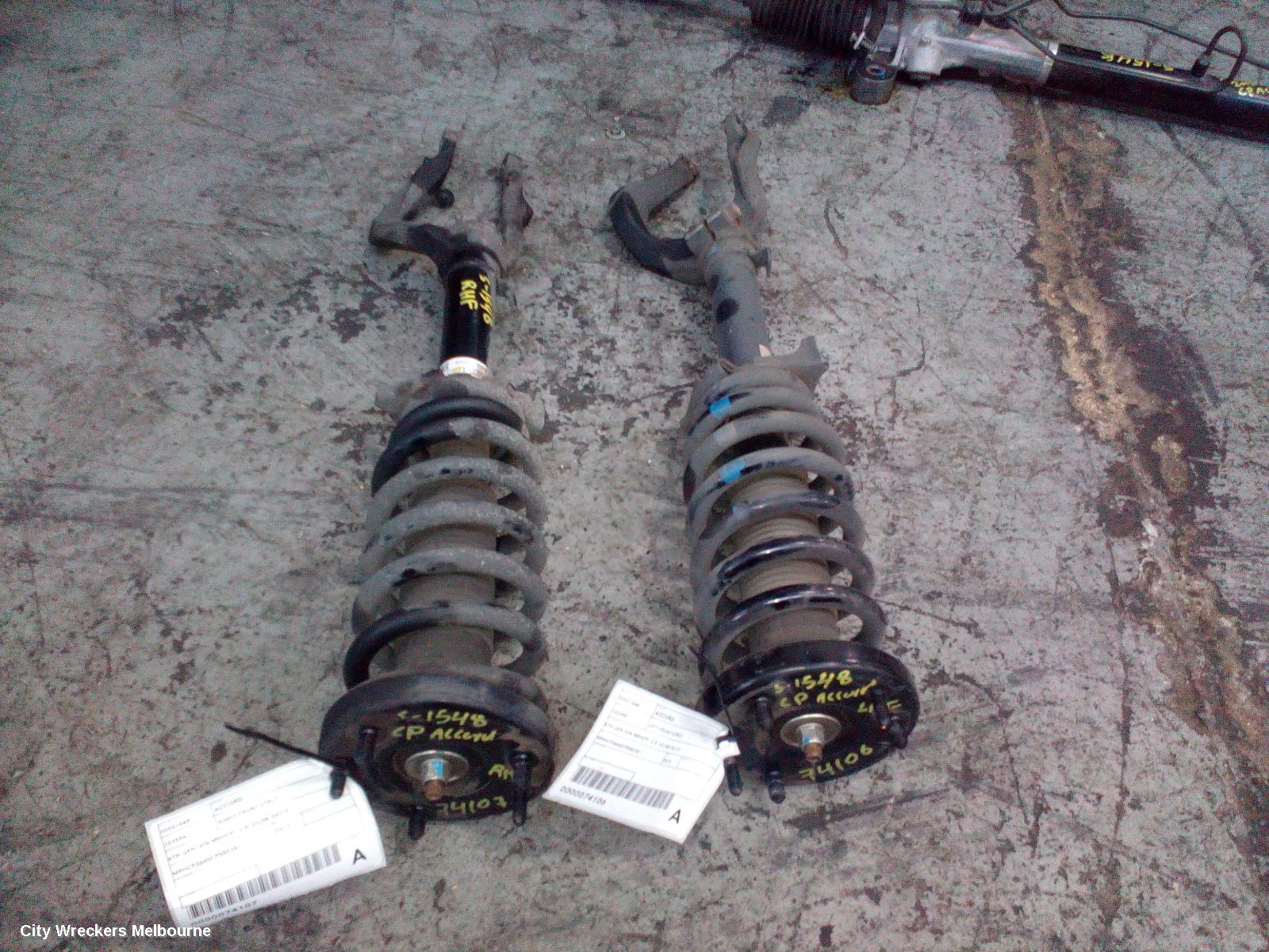 HONDA ACCORD RIGHT FRONT STRUT, 8TH GEN (VIN MRHCP), 3.5, 02/2008 - 04/2013 - Image 2