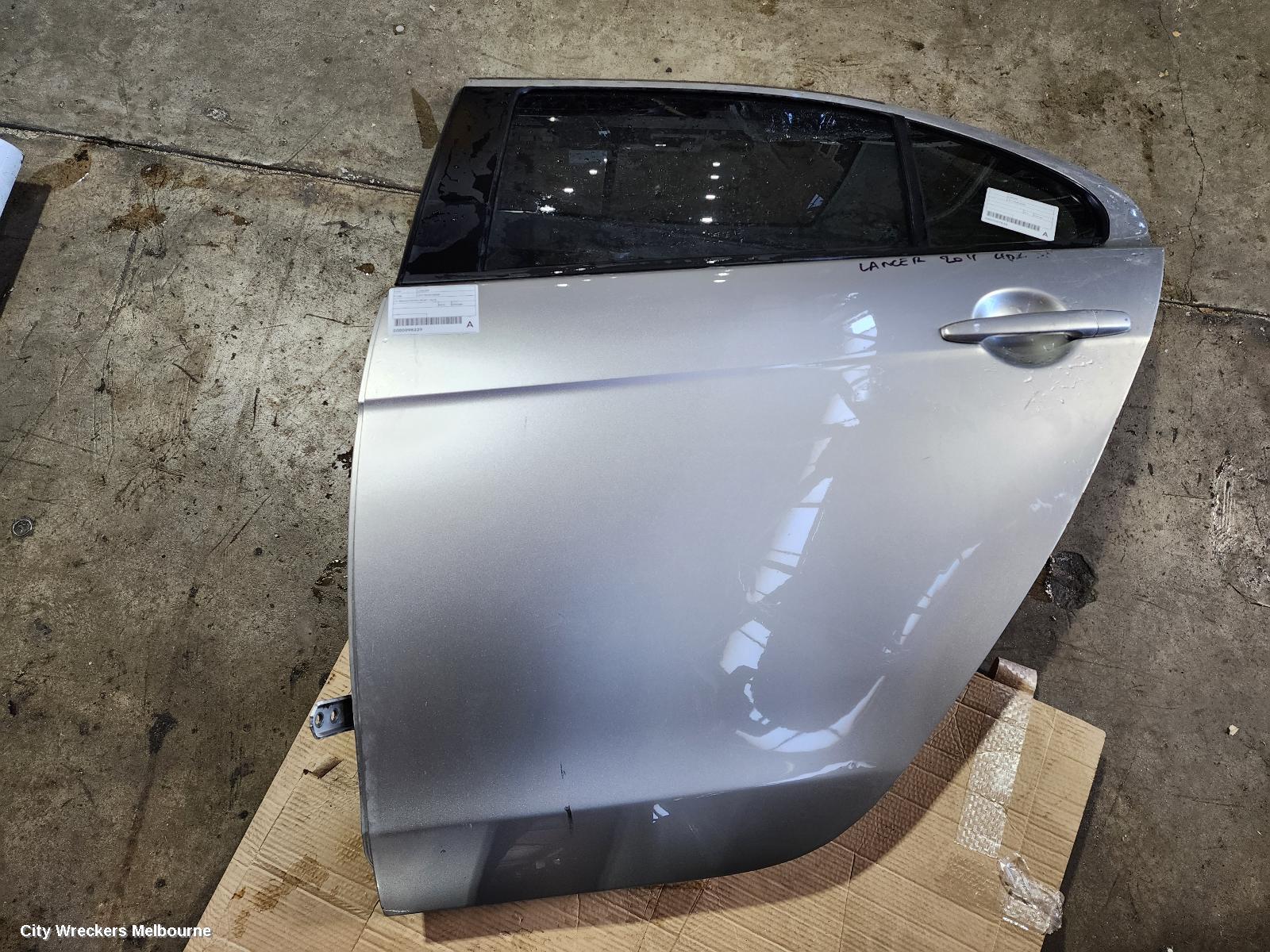 MITSUBISHI LANCER LEFT REAR DOOR/SLIDING, CJ, SEDAN/HATCH, 07/2007 - 10/2015 - Image 1