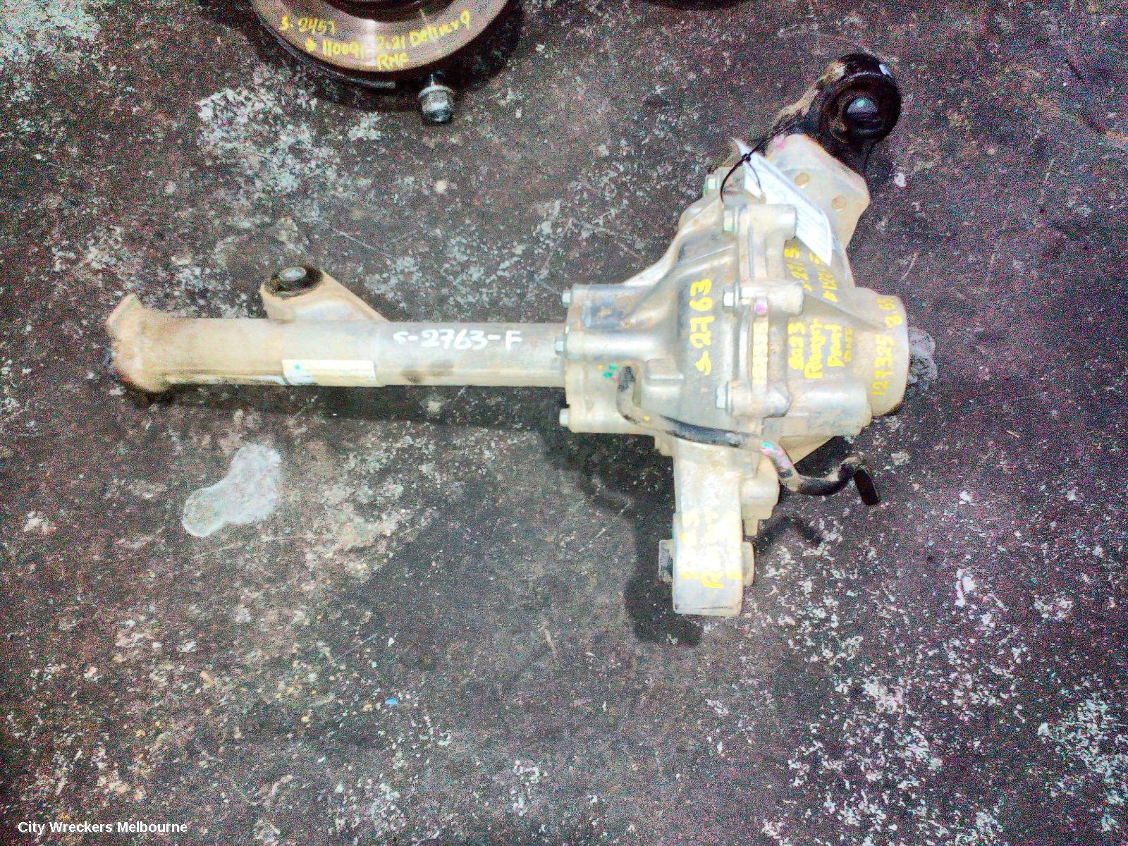 FORD RANGER DIFFERENTIAL CENTRE, FRONT, 2.0, DIESEL, 3.55 RATIO, PART TIME TYPE, RA, 05/2022 ONWARDS - Image 3