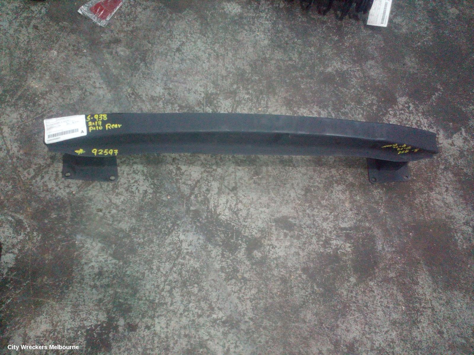 VOLKSWAGEN POLO R/BAR BRACKET/REINFO, MAIN REINFORCEMENT, 6R, 05/2010 - 09/2017 - Image 2