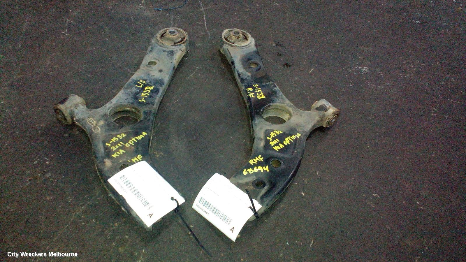 KIA OPTIMA RIGHT FRONT LOWER CONTROL ARM, TF, 01/2011 - 09/2013 - Image 2