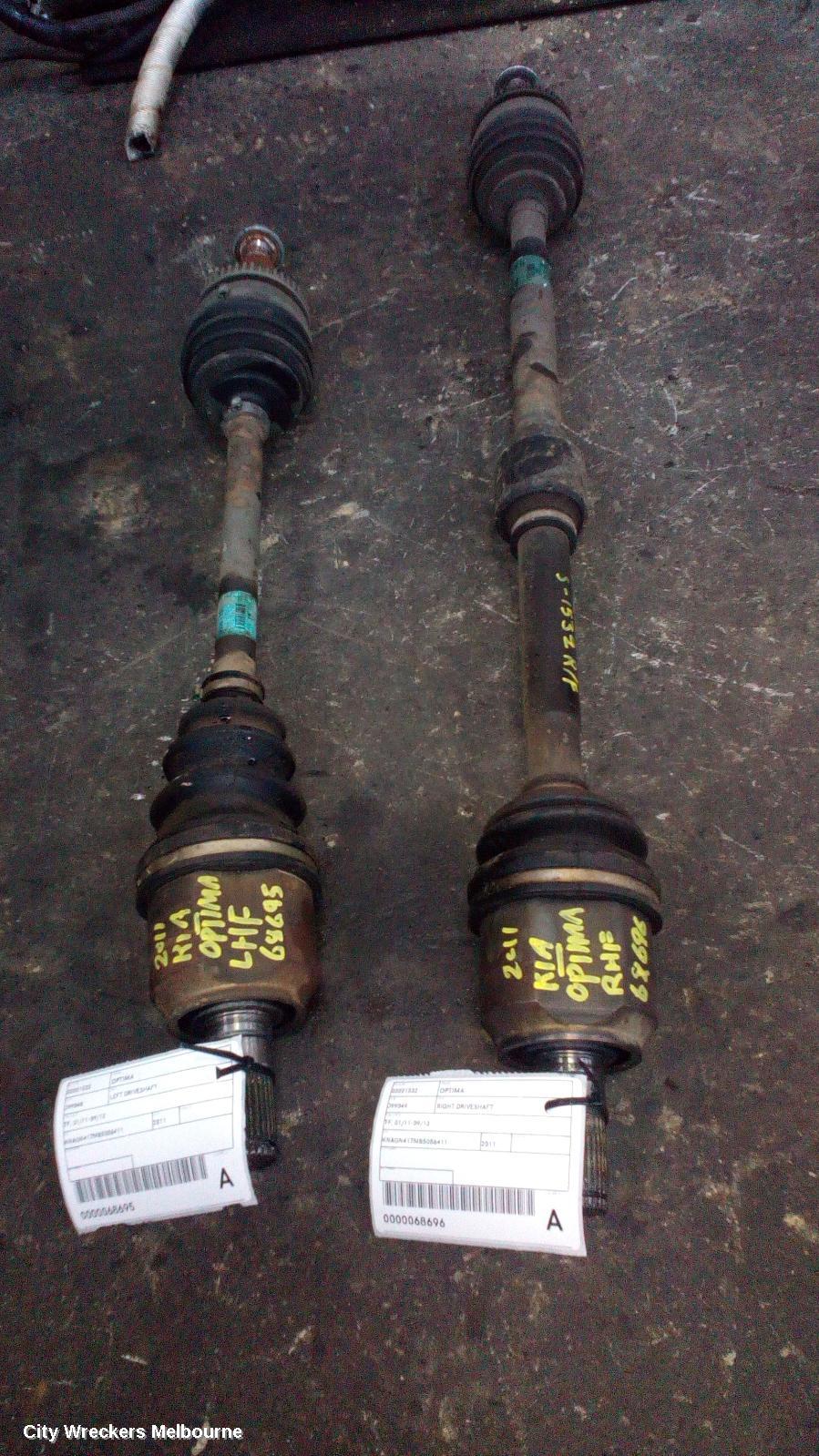 KIA OPTIMA RIGHT DRIVESHAFT, TF, 01/2011 - 09/2013 - Image 2