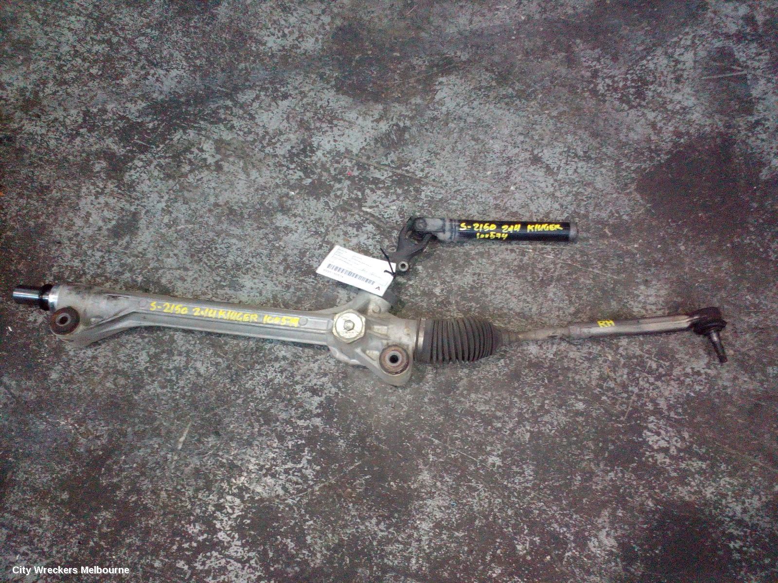 TOYOTA KLUGER STEERING BOX/RACK, GSU50/GSU55, 03/2014 - 02/2021 - Image 1