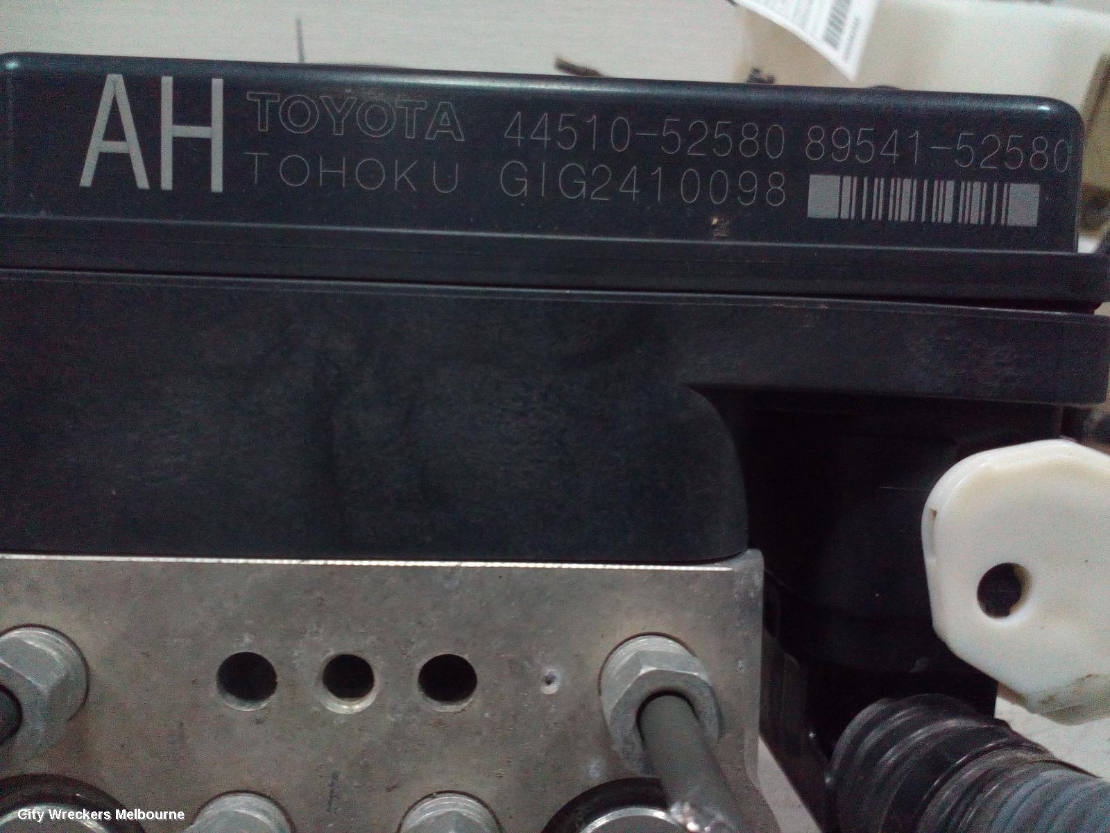 TOYOTA YARIS ABS PUMP/MODULATOR, 3DR/5DR HATCH, NCP9#, 08/2008 - 07/2011 - Image 2