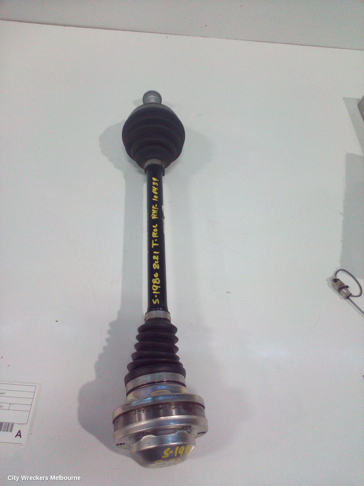 VOLKSWAGEN T-ROC RIGHT DRIVESHAFT, FRONT, AUTO T/M, 4WD, 03/2020 ONWARDS - Image 3
