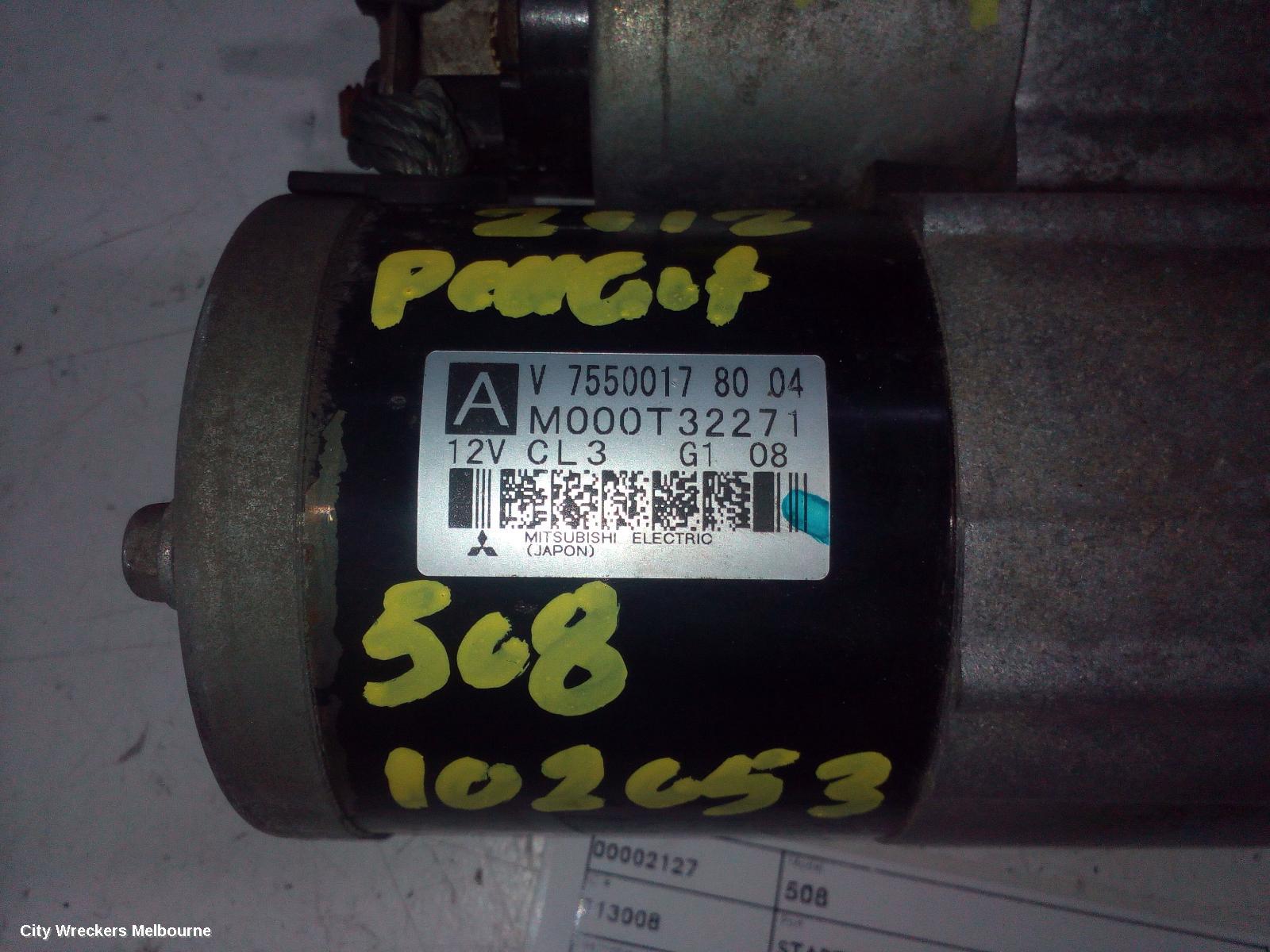 PEUGEOT 508 STARTER, PETROL, 1.6, VIN VF38*5FV, 07/2011 - 02/2015 - Image 3