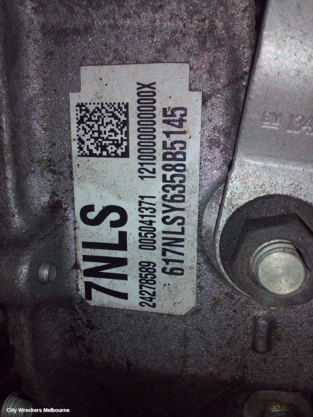 HOLDEN ASTRA TRANS/GEARBOX, AUTO, PETROL, 1.4, TURBO, BK-BL, 09/2016 - 12/2020 - Image 2