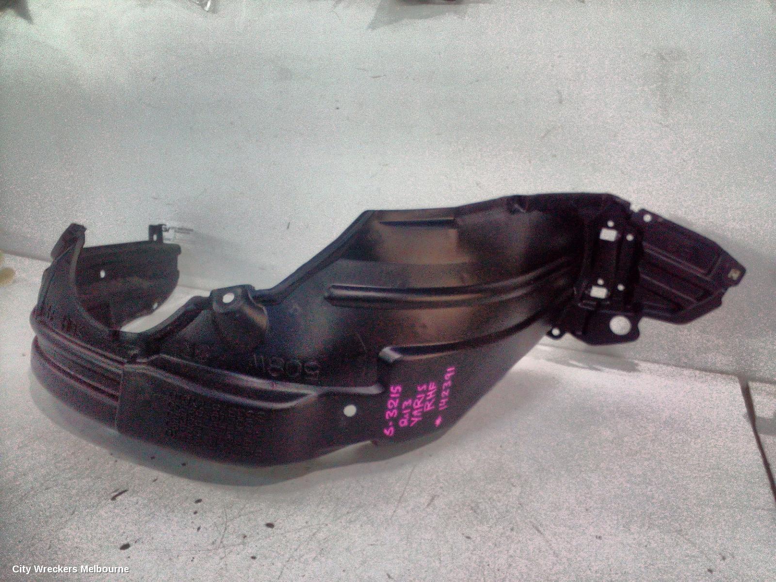 TOYOTA YARIS RIGHT GUARD LINER, NCP13#, HATCH, ASCENT/SX/YRX, 08/2011 - 12/2016 - Image 2
