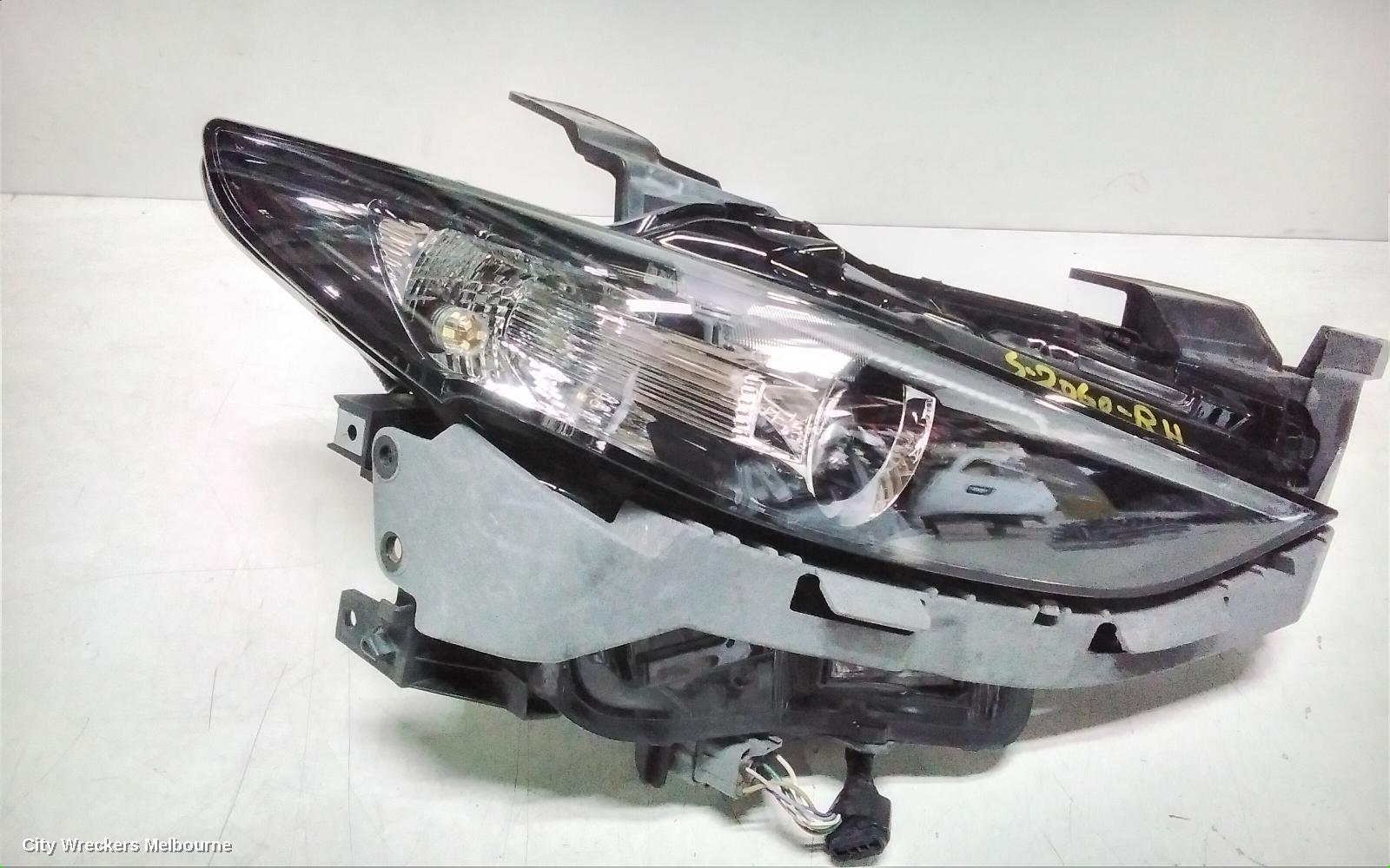 MAZDA 3 RIGHT HEADLAMP, BP, W/ LED, NON ADAPTIVE TYPE, SEDAN/HATCH, 03/2019 ONWARDS - Image 3