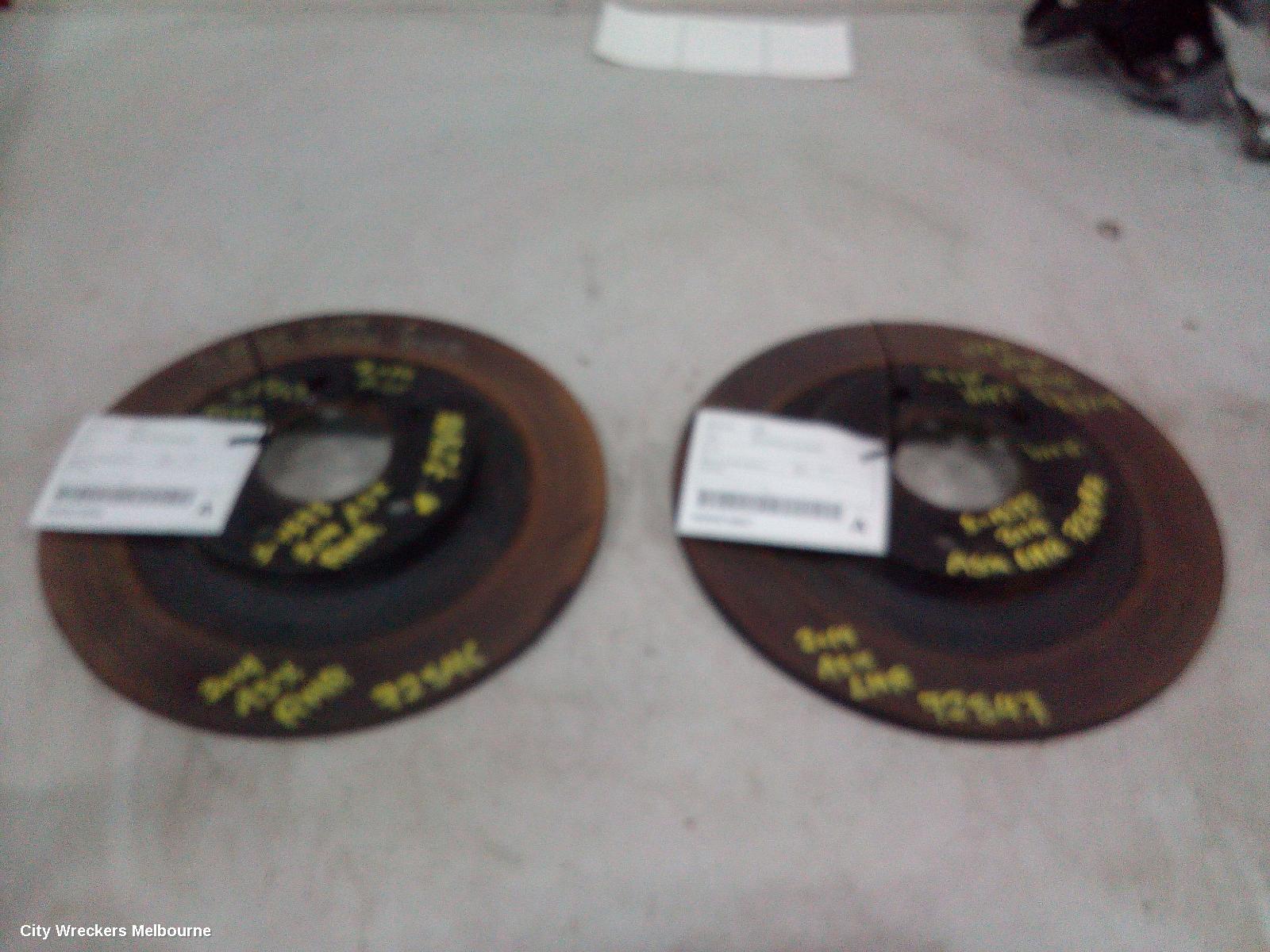 MITSUBISHI ASX REAR BRAKE DISC/DRUM, 05/2010 ONWARDS - Image 2
