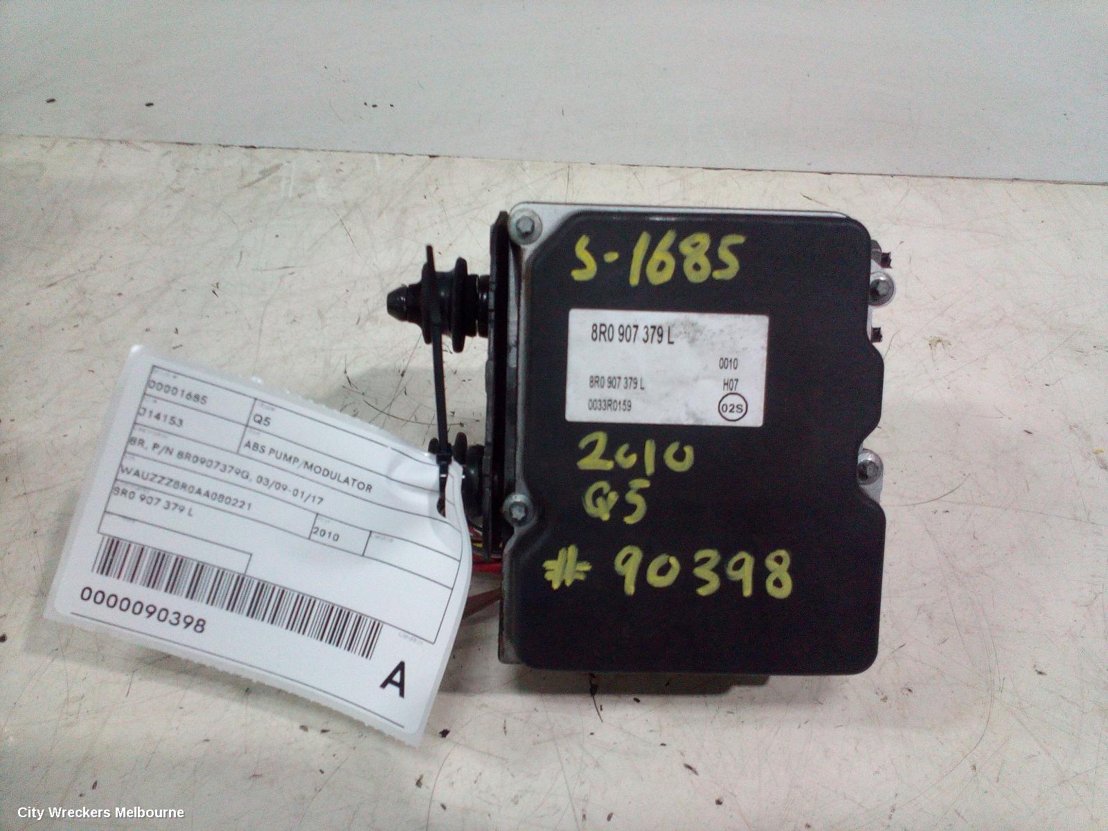 AUDI Q5 ABS PUMP/MODULATOR, 8R, P/N 8R0907379G, 03/2009 - 01/2017 - Image 2