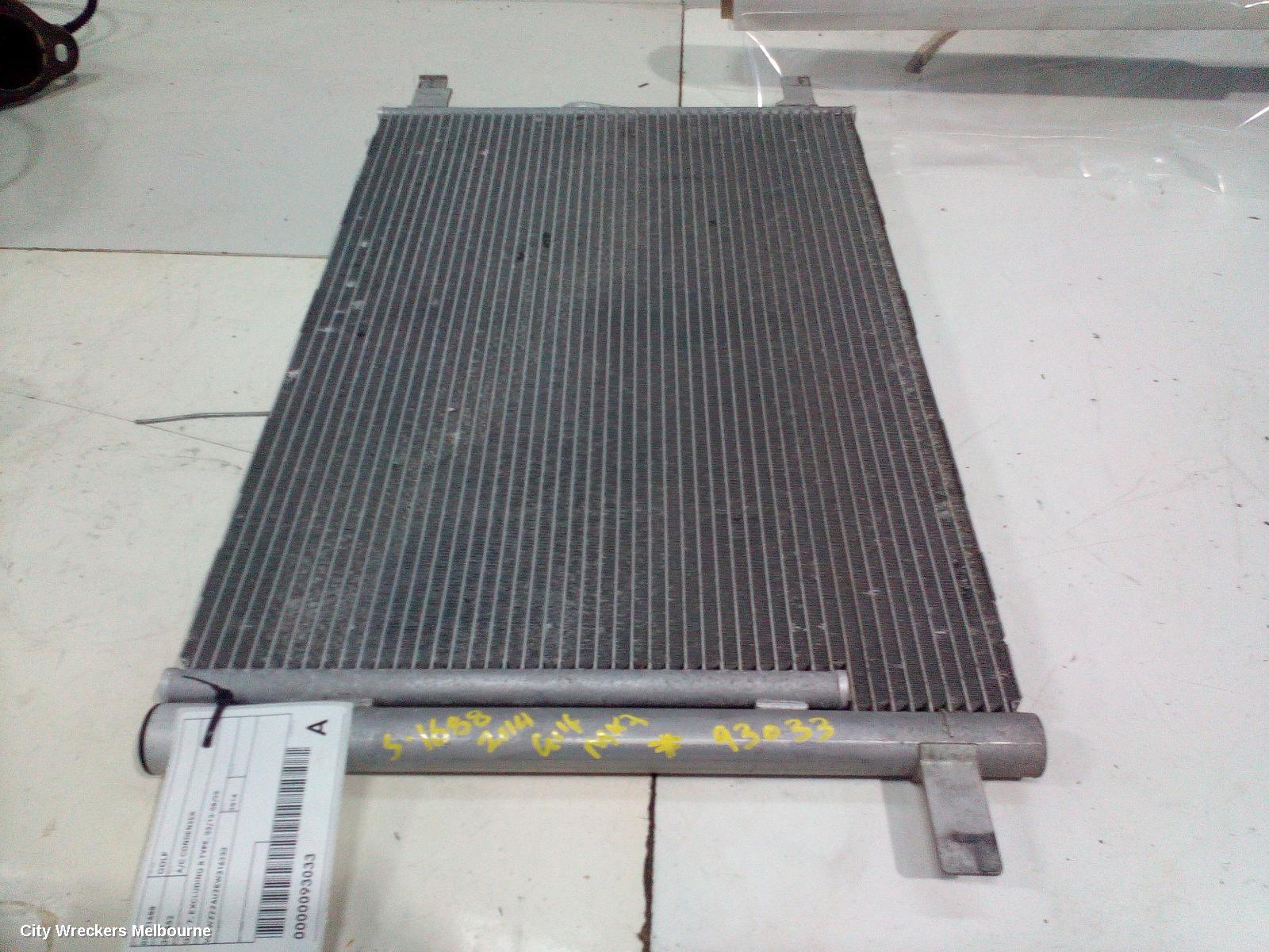 VOLKSWAGEN GOLF A/C CONDENSER, GEN 7, EXCLUDING R TYPE, 03/2013 - 08/2020 - Image 2