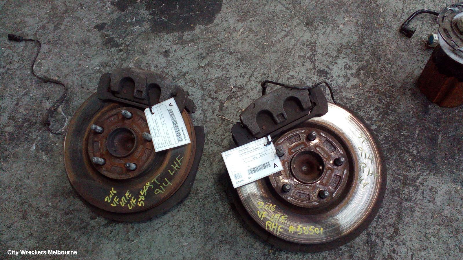 HOLDEN COMMODORE RIGHT FRONT HUB ASSEMBLY, VF, 05/2013 - 12/2017 - Image 2