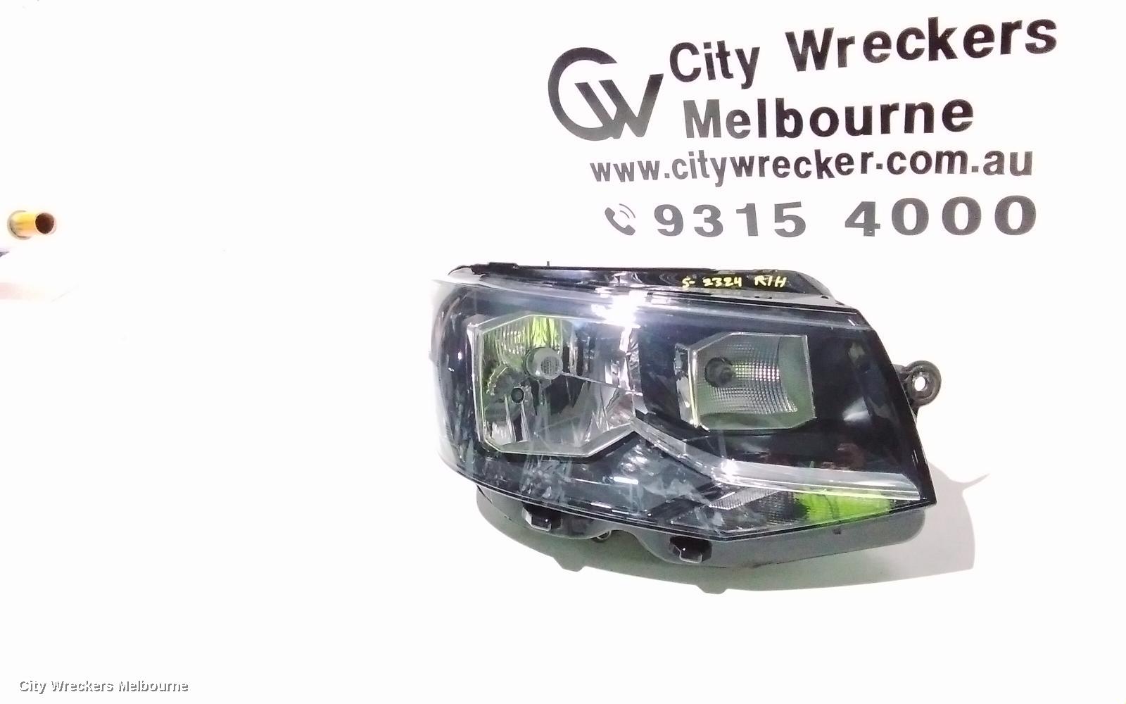 VOLKSWAGEN TRANSPORTER RIGHT HEADLAMP, T6, HALOGEN TYPE (H4), 07/2015 - 07/2020 - Image 2