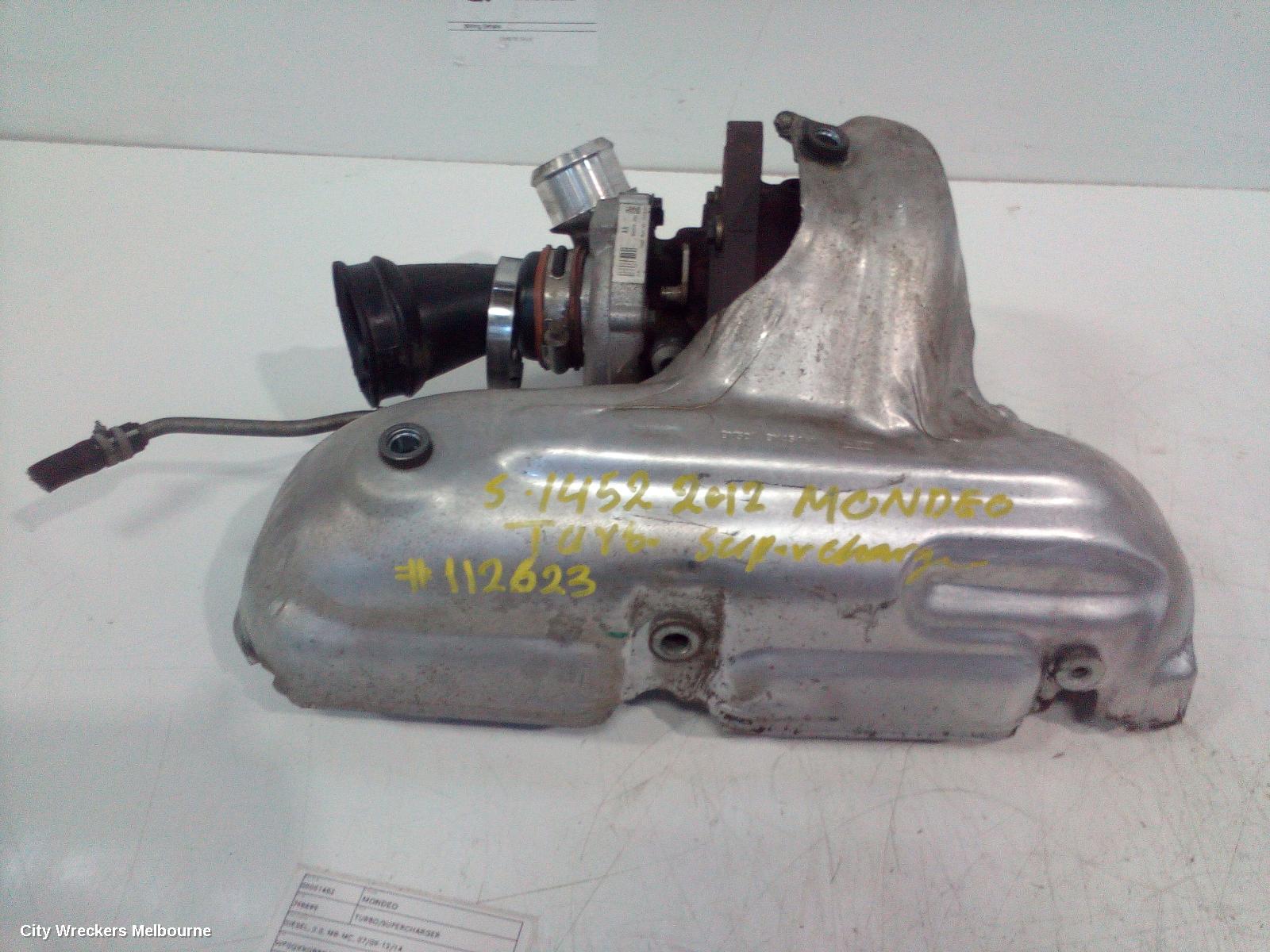 FORD MONDEO TURBO SUPERCHARGER, DIESEL, 2.0, MB-MC, 07/2009 - 12/2014 - Image 2
